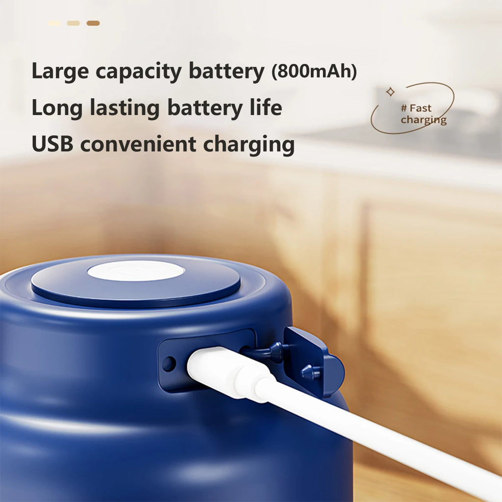 Electric Garlic Mincer 320ML Vegetable Chopper Food Chopper, USB Mini Garlic Mincer, Onion Chopper Portable Small Food Processor